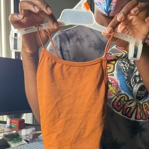 Forever 21 Brown Crop Top